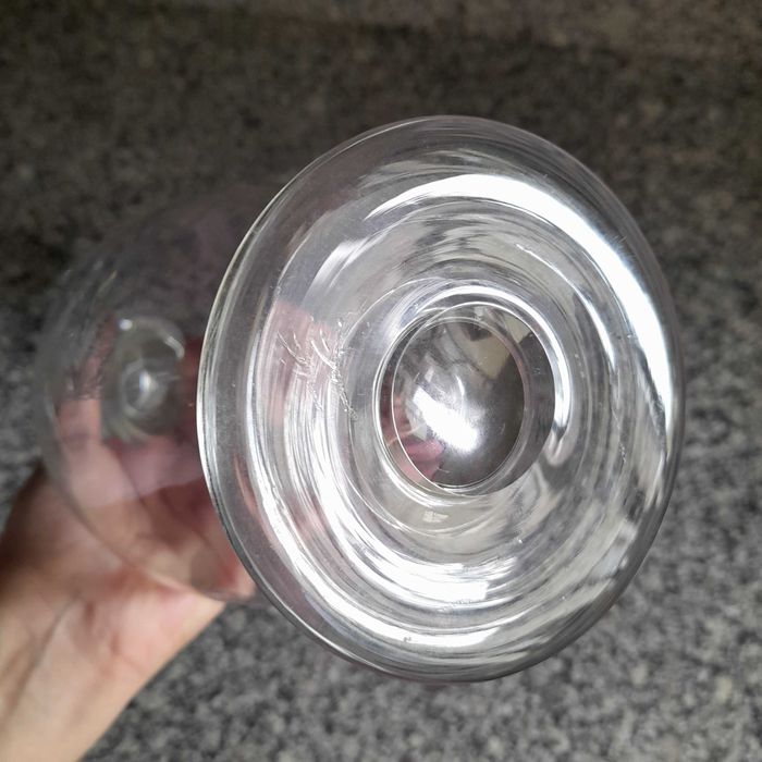 Garrafa Alta de Cristal antiga da Vista Alegre
