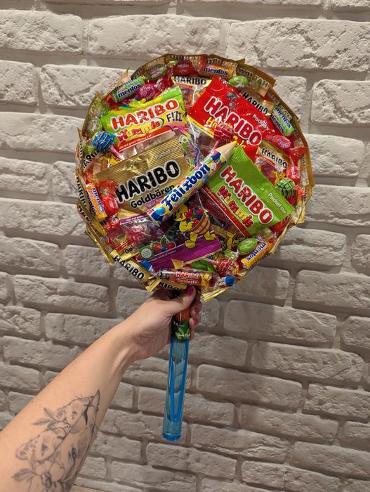 Słodki lizak Haribo XXL