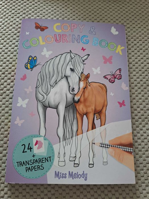 Copy & colouring book