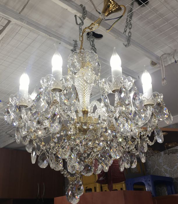 Люстры хрустальные