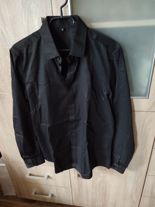 Koszula męska czarna