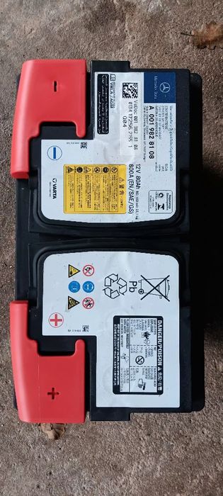 Bateria  VARTA usada  vendo/troco 12V 80Ah  800pa