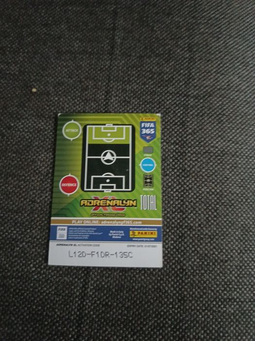 Karta piłkarska Messi