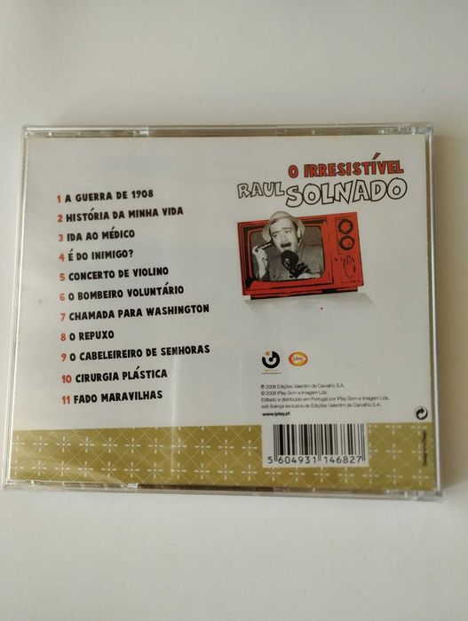 CD "O Irresistível Raul Solnado" - novo