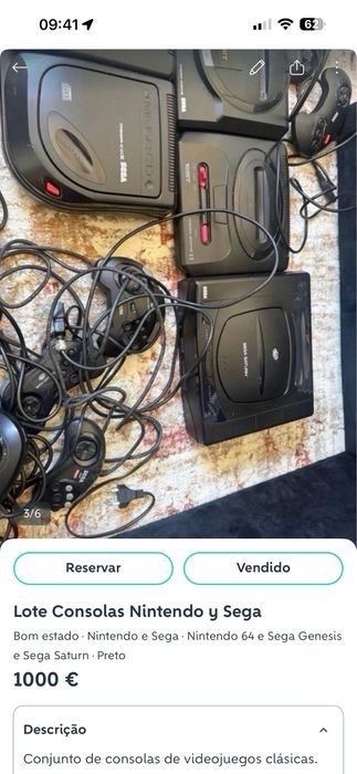 Lote de consolas todas funcionais e estimadas