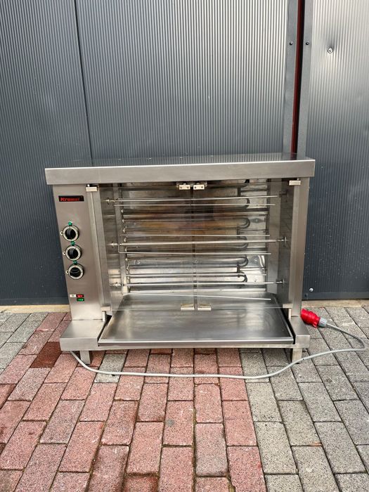 Gril rożen do kurczaka kromet elektryczny