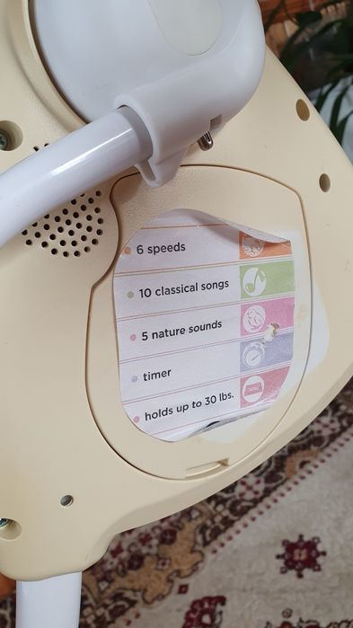 Шезлонг дитячий graco