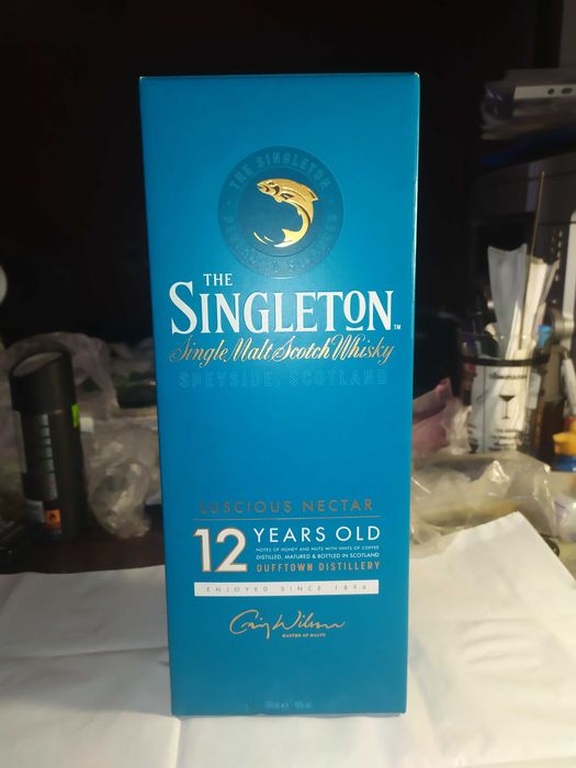 Красивая коробка из под виски the Singleton