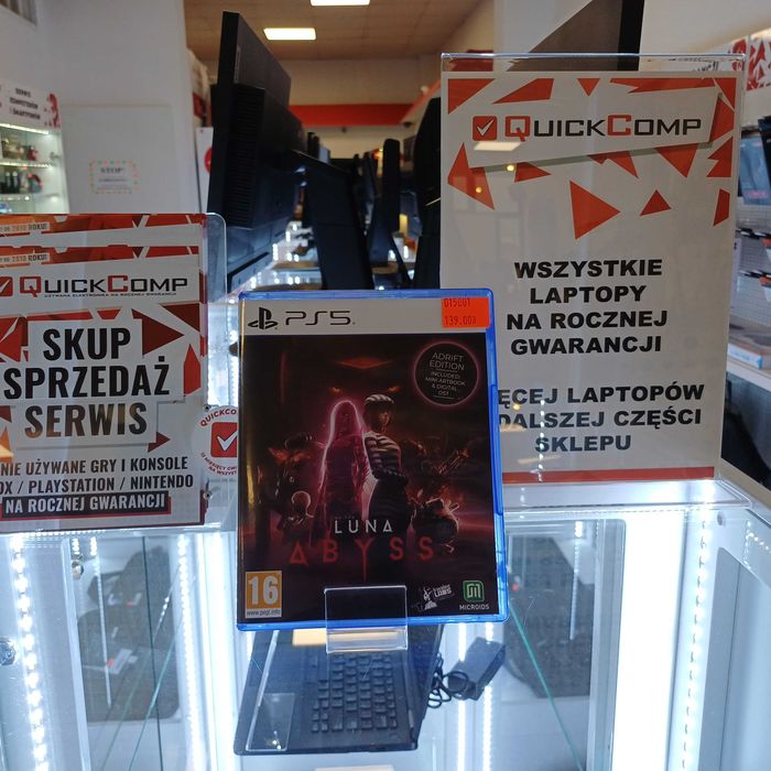 Gra PlayStation 5 / PS5 Luna Abyss Gwarancja 1 rok QUICK-COMP Przemyśl