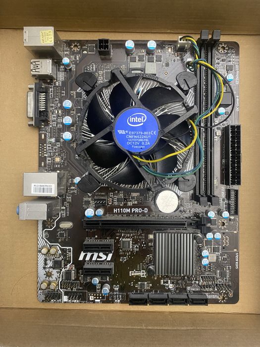 MSI H110M PRO-D + Intel Core i3-6100 OKAZJA!!!