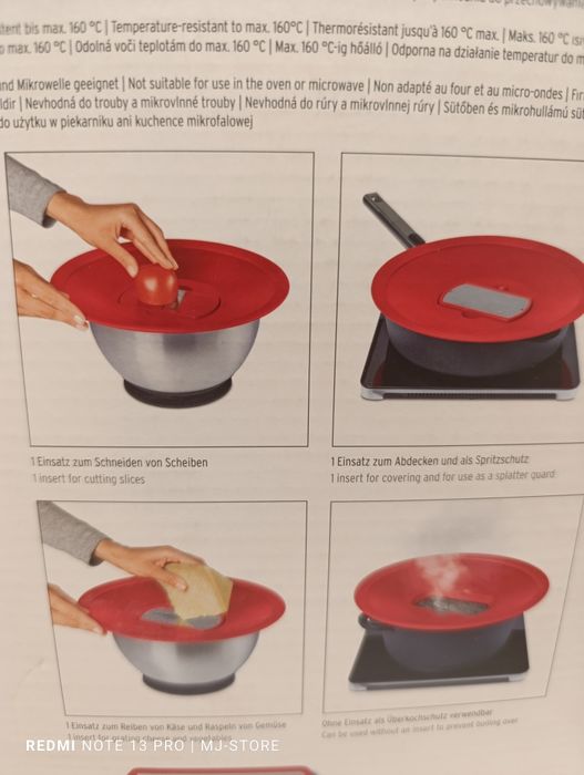 Uniwersalna pokrywka multifunkcyjna 3w1