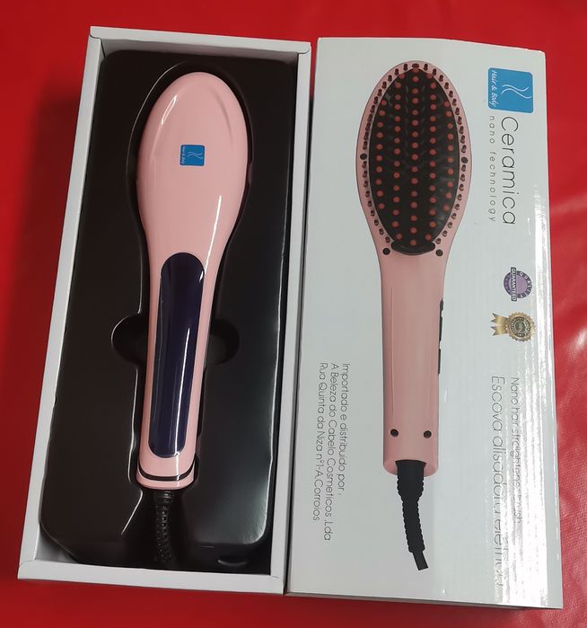 Escova alisadora elétrica
