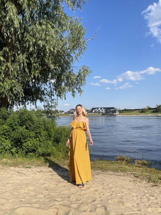 Сукня максі для вагітних