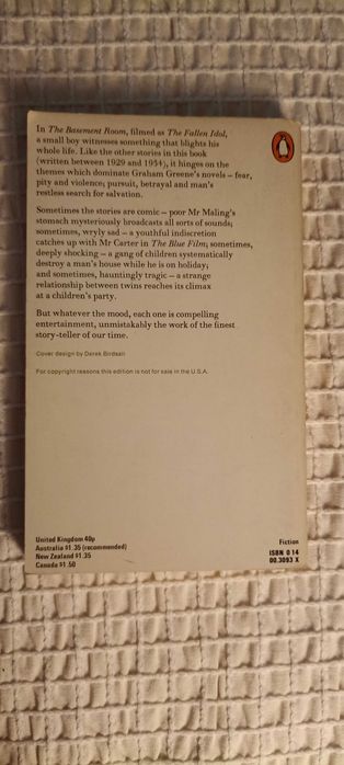 Livro de Graham Green em inglês