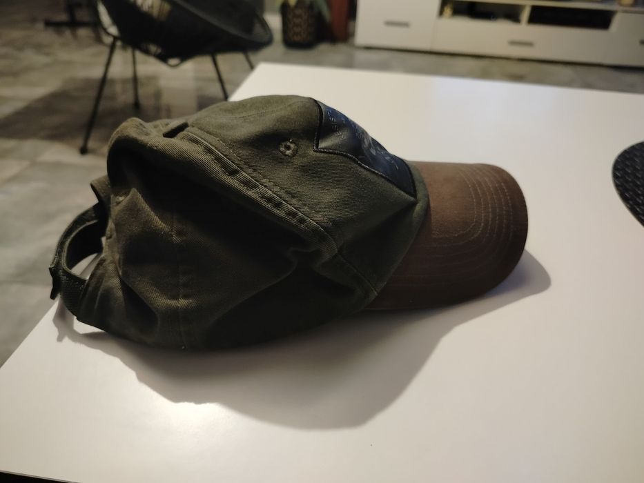 Czapka myśliwska z daszkiem, oryginalna, Solognac Dzik, nowa, Decathlo