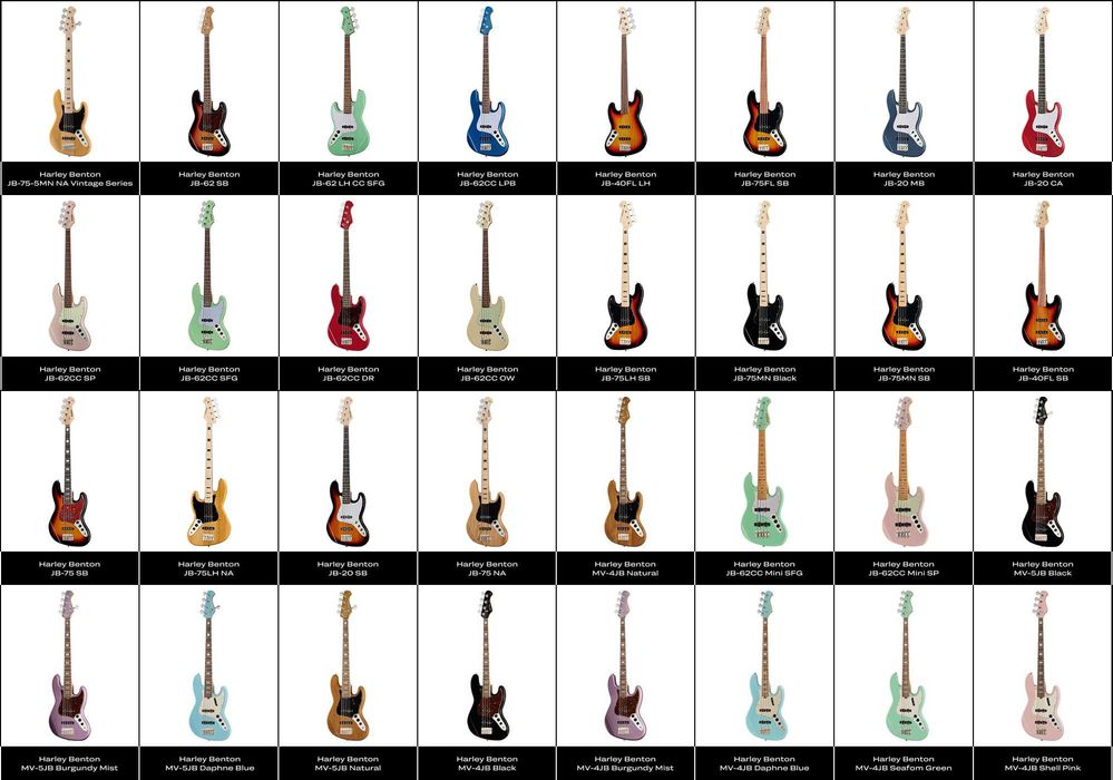 Бас-гітари Harley Benton | JB-Style | JB-20 SB Standard Series