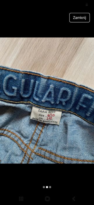 Spodenki ZARA chłopięce