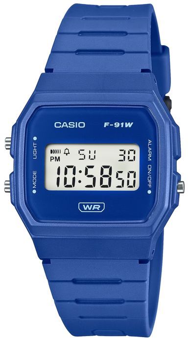 Zegarek CASIO Unisex F-91WB-2A1DF + BOX prezent
