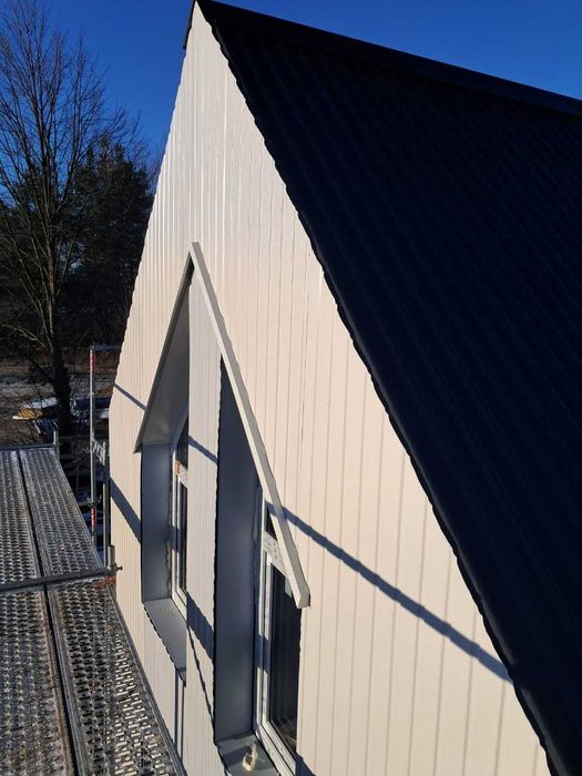 Domek CAŁOROCZNY 46,99m2 EKONEST35 na konstrukcji STALOWEJ LGS