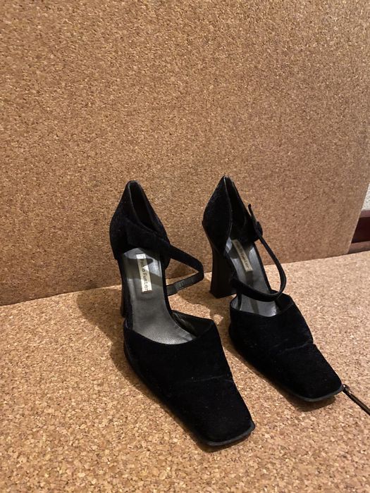 Botas de pele de marca