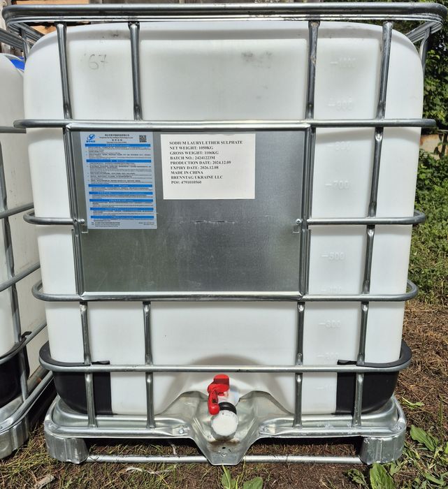 Еврокуб вымытый бу 1000 л