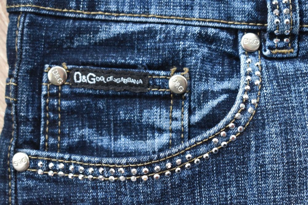 Spodnie jeans damskie Dolce & Gabbana rozmiar 33.
