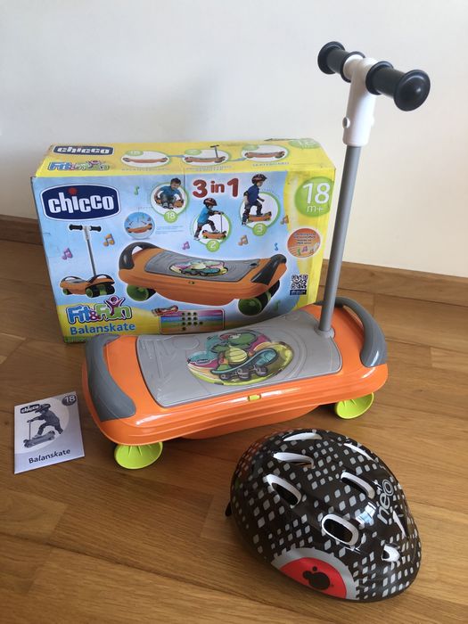 Trotinete, Skate e balancé, ajustável á idade chicco