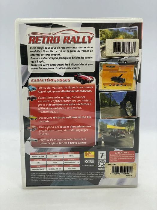 Retro Rally PC Po Francusku Kompletna