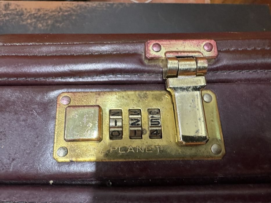 Mala / suitcase homem, executivo marca Planet em pele