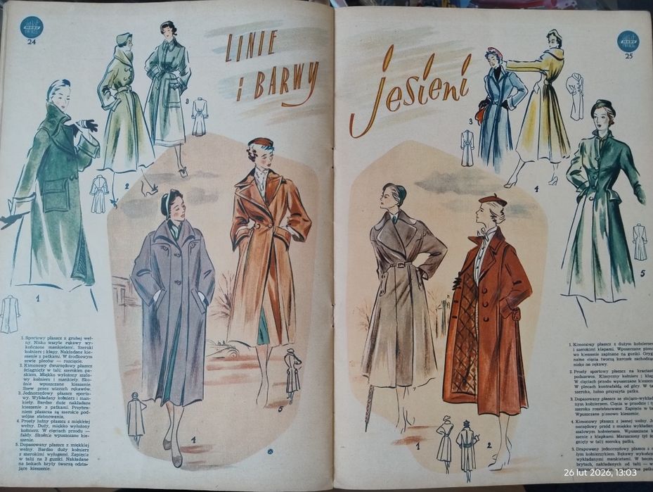 Świat Mody jesień 1950, nr.5