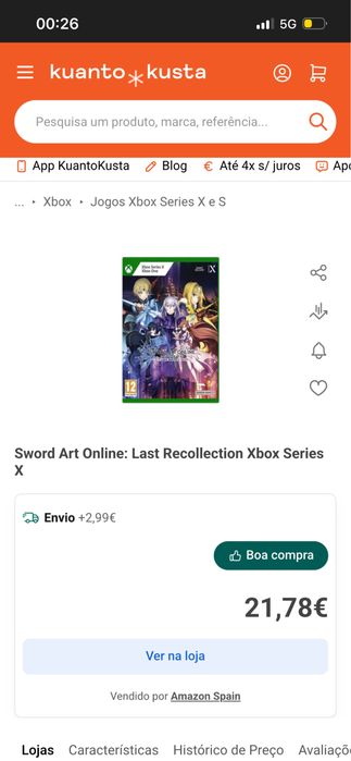 Sword Art Online: Last Recollection xbox