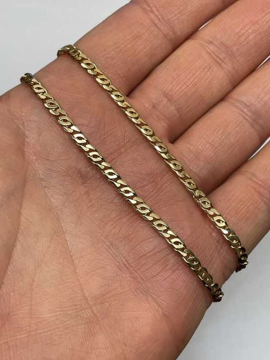 Złoty Łańcuszek - Śliczny Splot - GUCCI - 14K - 14,87g - KRAKÓW
