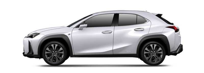 Bagażnik Dachowy Lexus UX SUV 2019 do 2024 bazowy belki relingi dach