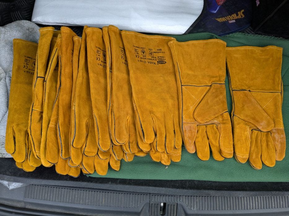 Rekawice spawalnicze 8 par