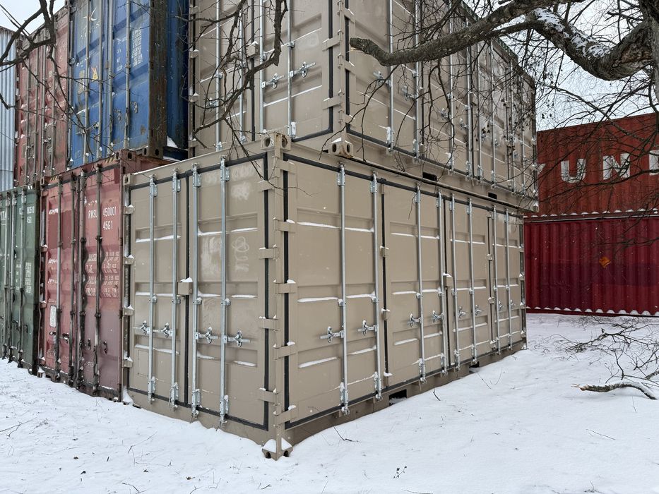 Морський контейнер 20 футів !ЕКСКЛЮЗИВ! БОКОВІ ДВЕРІ (OPEN SIDE)