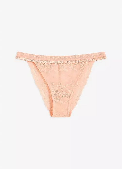 B.P.C. majtki figi tanga koronkowe pomarańczowe 44/46.
