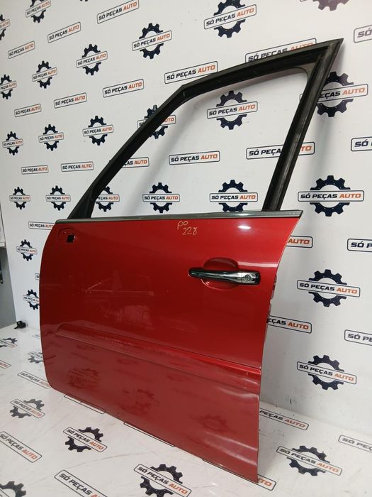 PORTA FRENTE ESQUERDA VERMELHO CITROEN C4 PICASSO II 1.6HDI ANO: 2013