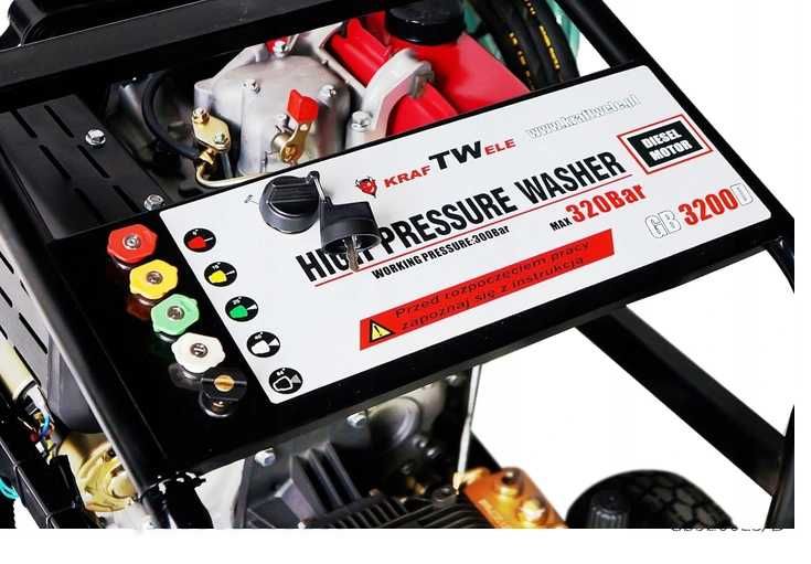 Myjka ciśnieniowa spalinowa diesel 320Bar 32MPA