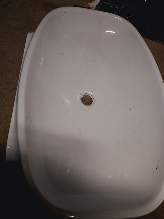 Umywalka 85x60 duża podwieszana lub postument