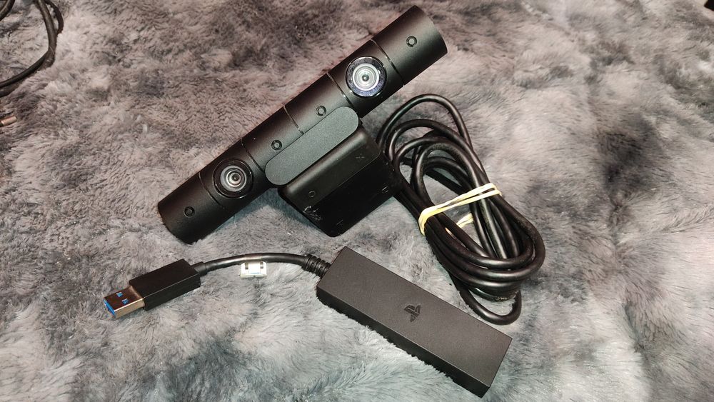 PSVR 1 + Ps4 Camera + Adaptador Cam para PS5 + Disco PsVr Demo