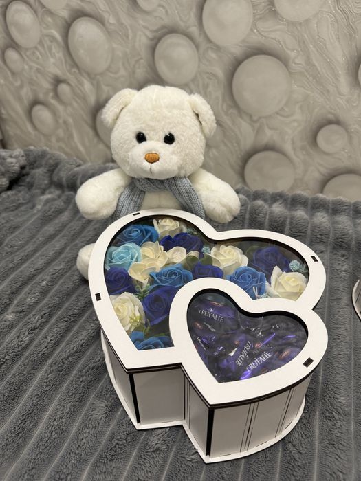 Солодкі бокси,мильні квіти