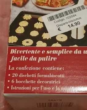 Máquina de biscoitos caseiros