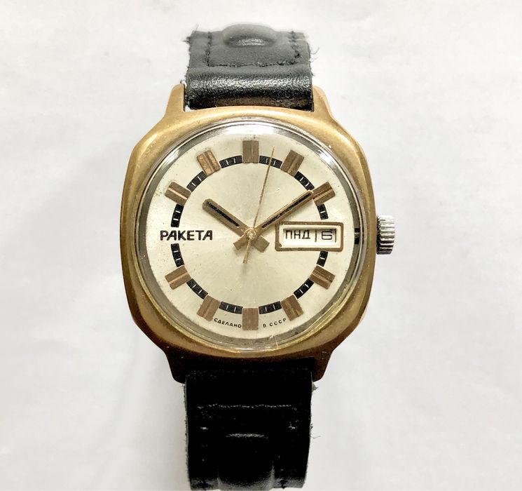 Редкие Механические часы Ракета 2627 Н ссср Автоподзавод