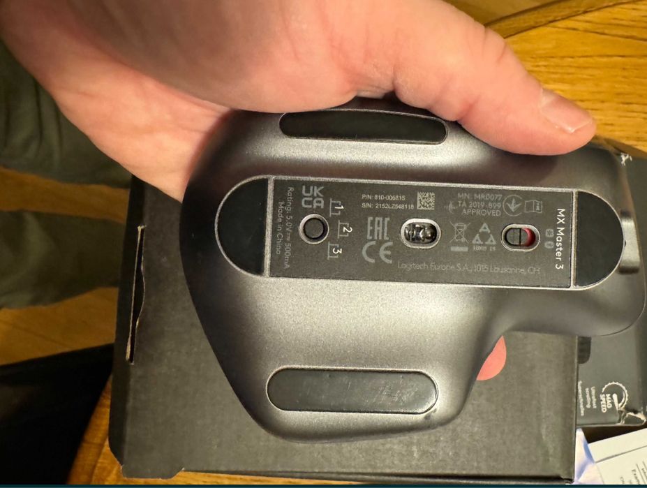 Vendo Rato MX Master 3 com muito pouco uso!!!64552564142595123