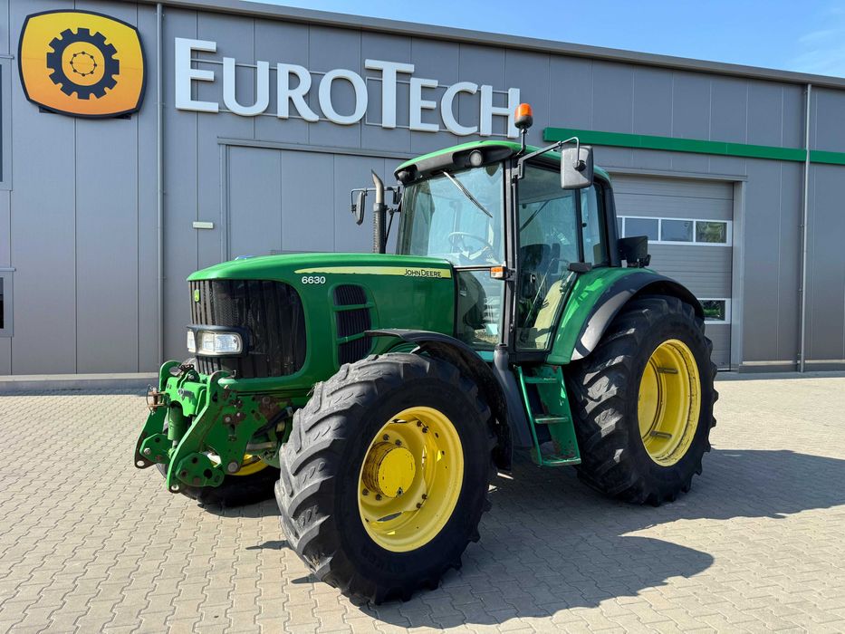 John Deere 6630 komfort PowerQuad TLS Pneumatyka serwisowany