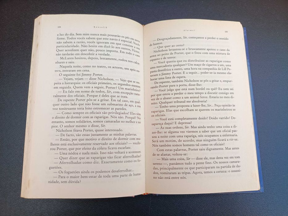 Livro "Alarme!", Konsalik