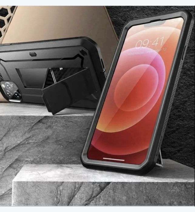 NOWA kabura Supcase Unicorn Beetle Pro do iPhone 13 Pro Max czarna