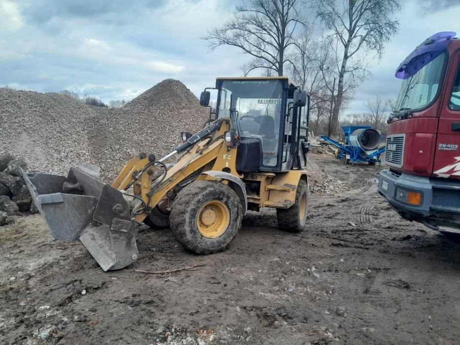 Usługi koparko ładowarką, piach, ziemia, roboty ziemne, wykopy