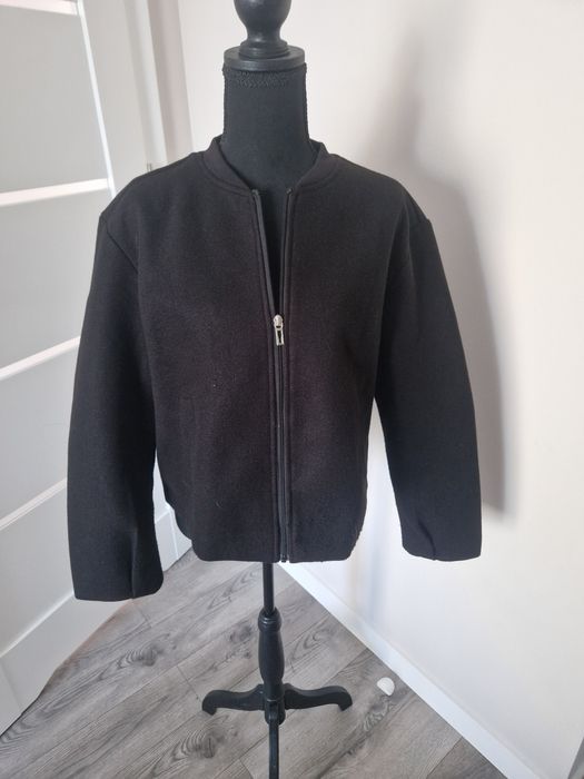 Czarna damska kurtka bomberka 36/S