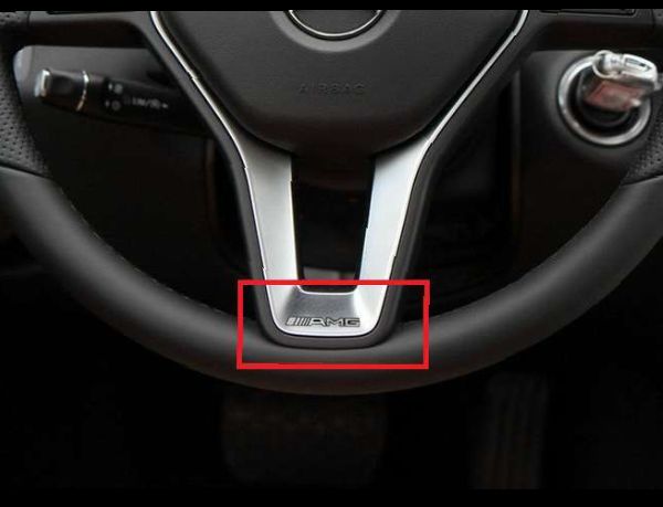 Conjunto de 4 emblemas simbolo kit AMG mercedes